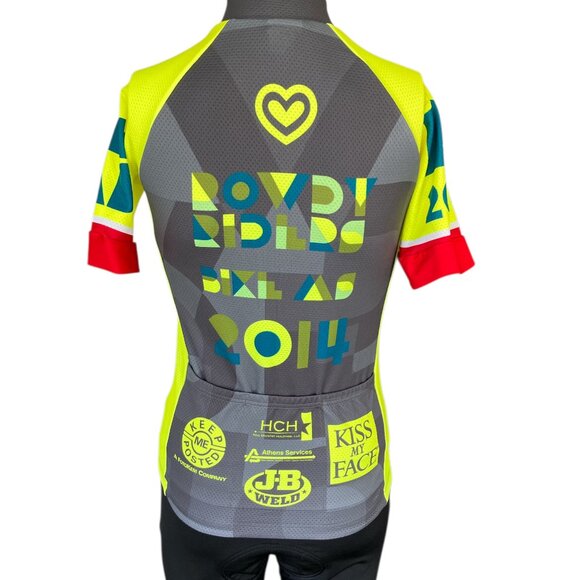 Pissei Italian Size 5B (XXS) Bright Cycling Jersey - Picture 3 of 9